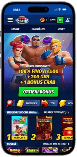 Accedi all'account BigClash