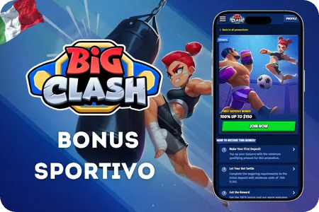 BigClash Bonus sportivo