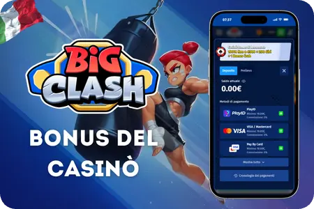 BigClash Casino Bonus