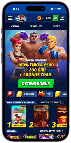 Homepage BigClash Casino
