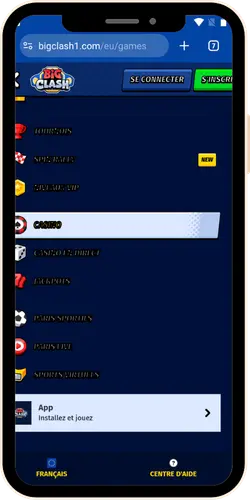 BigClash création de compte e-mail mot de passe